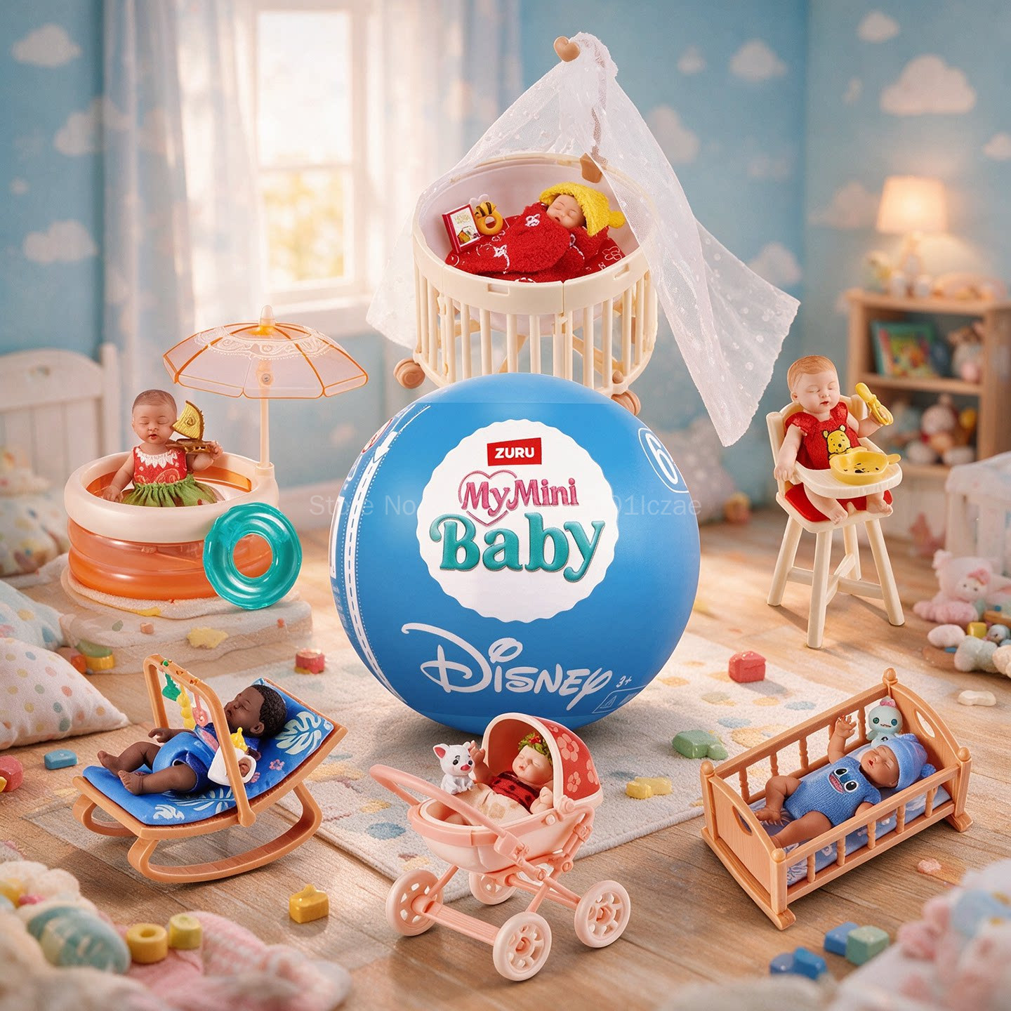 ZURU Disney My Mini Baby Blind - Baby Products For 1 Year Old reseña y precio